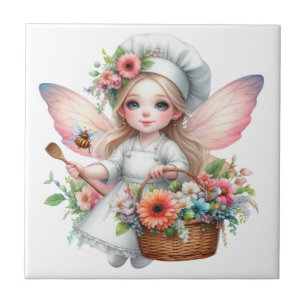 Fairy Chef Keramische Tegel Tegeltje