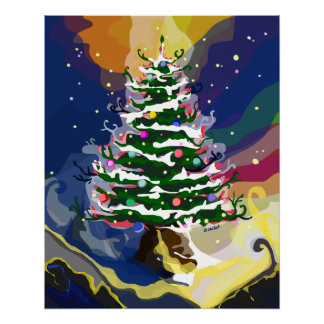 Fairy Christmas Tree Perfect Poster