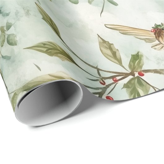 Fairy Christmas Wrapping Papers, grillig cadeau Cadeaupapier (Rol Hoek)