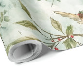 Fairy Christmas Wrapping Papers, grillig cadeau Cadeaupapier (Rol Hoek)