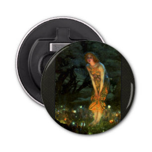Fairy Circle Fairies Midzomer Eve Button Flesopener