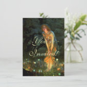 Fairy Circle Fairies Midzomer Eve Kaart (Staand voorkant)