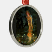 Fairy Circle Fairies Midzomer Eve Metalen Ornament (Rechts)