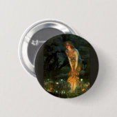 Fairy Circle Fairies Midzomer Eve Ronde Button 5,7 Cm (Voorkant /achterkant)