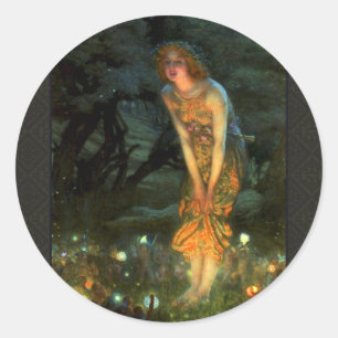 Fairy Circle Fairies Midzomer Eve Ronde Sticker
