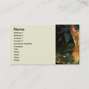 Fairy Circle Fairies Midzomer Eve Visitekaartje