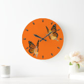 Fairy Clock Butterfly Faeries Wall Clock FairArt Grote Klok (Huis)