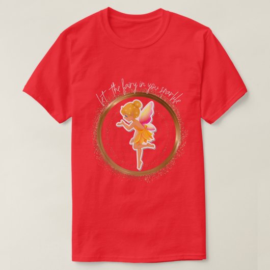 Fairy Clothes esthetic Brunette T-shirt (Design voorkant)