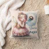 Fairy Core Style Sierkussen in pasta roze & blauw (Deken)