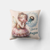 Fairy Core Style Sierkussen in pasta roze & blauw (Achterkant)