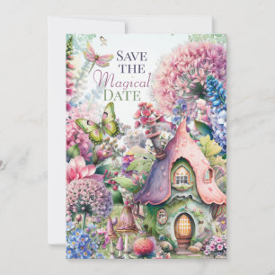 Fairy Cottage Magisch Verjaardagsfeest Kaart