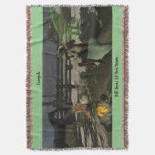 Fairy Cowgirl Campfire Song Throw Blanket 54 x 38  Deken (Voorkant Verticaal)