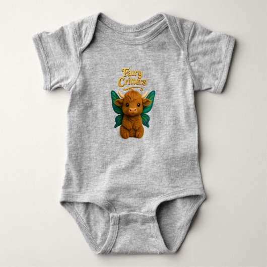 Fairy Critters™ Fairy Highland Calf Romper (Voorkant)
