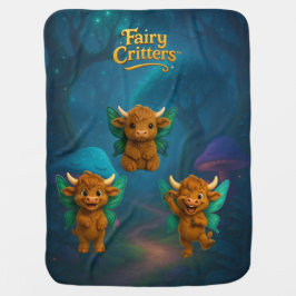 Fairy Critters™ Fairy Highland Kalf Inbakerdoek