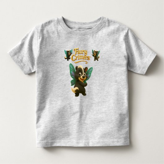 Fairy Critters™ Fairy Skunk Lil Stinker Kinder Shirts (Voorkant)