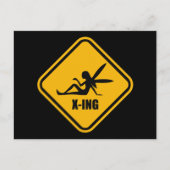 Fairy Crossing Street Sign Briefkaart (Voorkant)