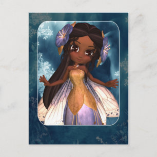 Fairy, Cute Fairy Briefkaart - Fantasy Art