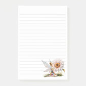Fairy & Daisy Design Gelinieerde 3M Post-it® Notit Notes (Voorkant)