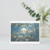Fairy Dance bij de maan Briefkaart (Staand voorkant)
