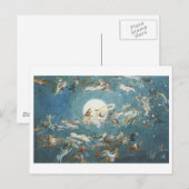 Fairy Dance bij de maan Briefkaart (Voorkant / Achterkant)