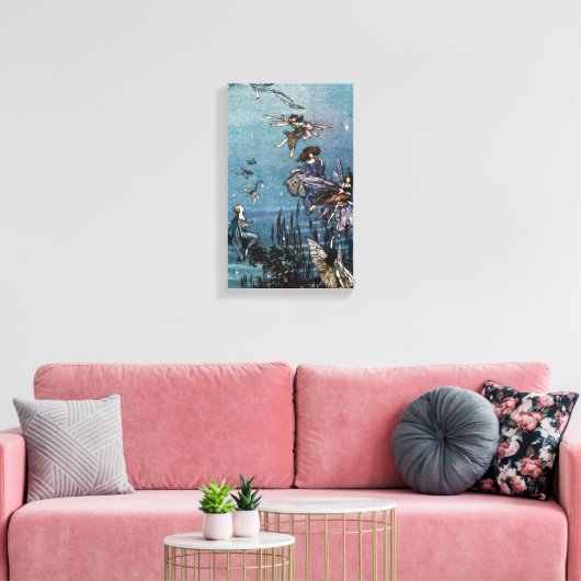 Fairy Dance Canvas Afdruk (Insitu (Woonkamer))