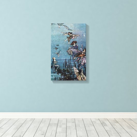 Fairy Dance Canvas Afdruk (Insitu (Houten vloer))