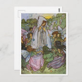 Fairy Dance  Illustratie Briefkaart (Voorkant / Achterkant)