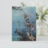 Fairy Dance-uitnodigingen Kaart (Staand voorkant)