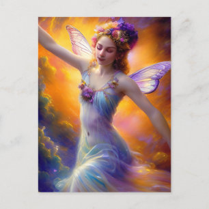 Fairy Dancing in the Wind Briefkaart