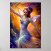  Fairy Dancing in the Wind Poster (Voorkant)