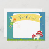 Fairy Dank je Briefkaart (Voorkant / Achterkant)