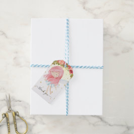 Fairy dank u cadeau Labels | Betoverde tuin Cadeaulabel