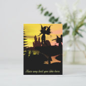 Fairy dans briefkaart (Staand voorkant)