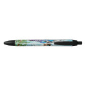 Fairy, dansen op een piano zwarte inkt pen (Achterkant)