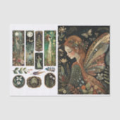Fairy Decoupage met Sm. Design tissuepapier (Voorkant)