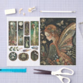 Fairy Decoupage met Sm. Design tissuepapier (Craft)