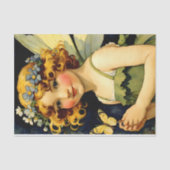 Fairy Decoupage Mooie Bloemen Magisch Tissuepapier (Voorkant)