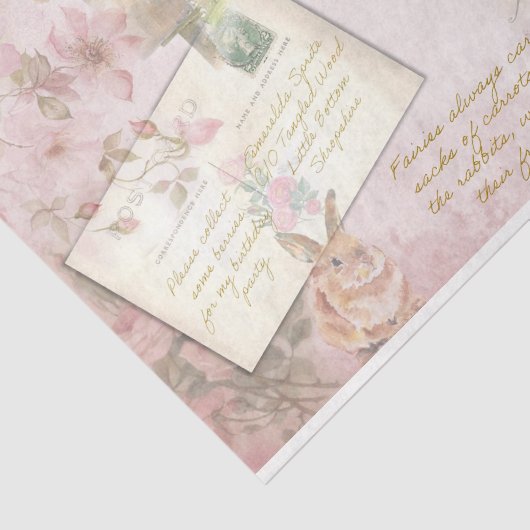 Fairy Design Series 4 Tissuepapier (Detail)