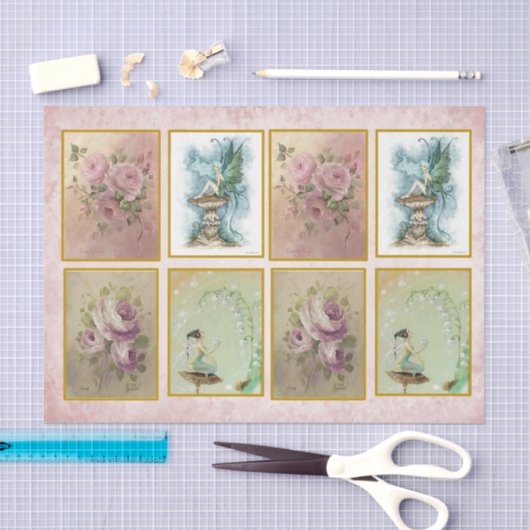 Fairy Design Series 6 Tissuepapier (Craft)