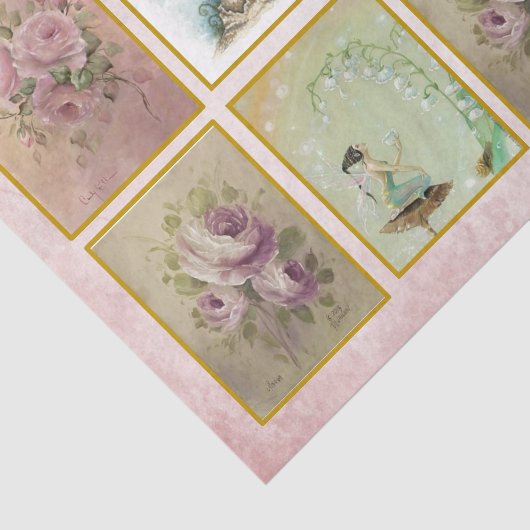 Fairy Design Series 6 Tissuepapier (Detail)