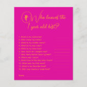 Fairy die het 1-jarige beste feestspel kent (Voorkant)