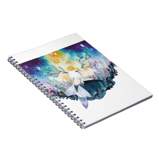 Fairy Digital Art Notitieboek (Rechterzijde)