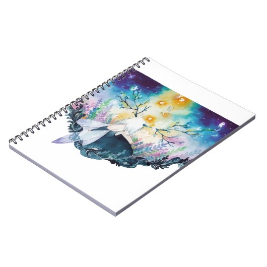 Fairy Digital Art Notitieboek (Linkerzijde)