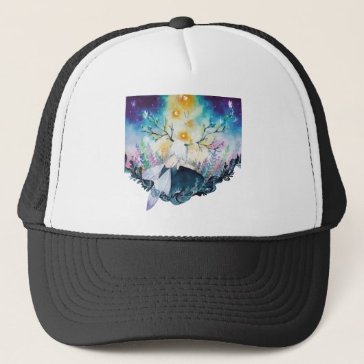 Fairy Digital Art Trucker Pet (Voorkant)
