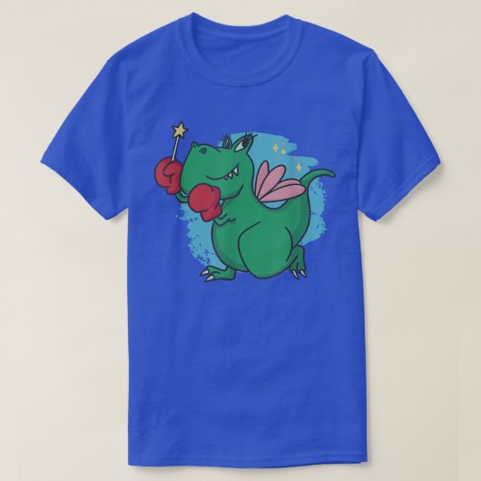 Fairy Dinosaur meisje T-shirt (Design voorkant)