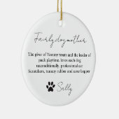 Fairy Dogmother Definition Ornament - Cadeau Idee  (Rechts)