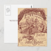 Fairy Doll Ballet - Die Puppenfee - Josef Bayer Briefkaart (Voorkant / Achterkant)