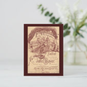 Fairy Doll Ballet - Die Puppenfee - Josef Bayer Briefkaart (Staand voorkant)