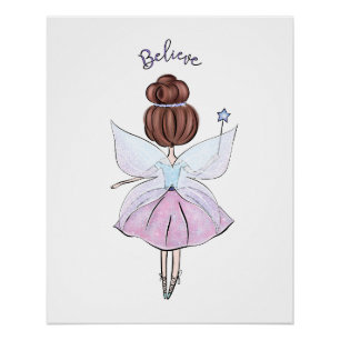 Fairy Doll Believe Perfect Poster