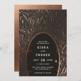 Fairy door Irish Folklore Fairytale Tree Weddensch Kaart